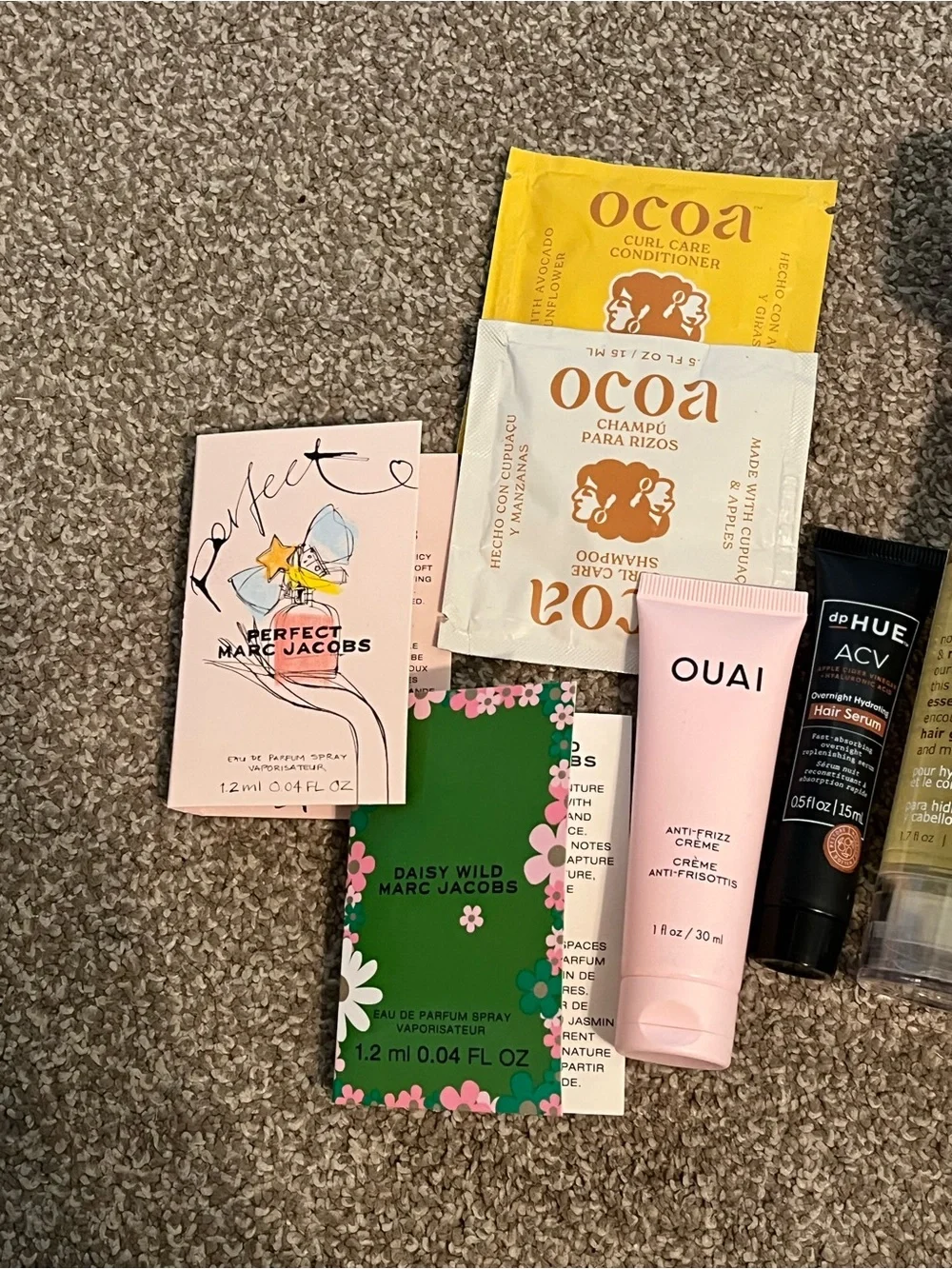 Ulta Sephora Beauty Sample Collection Marc Jacob’s Cerave Olehenriksen